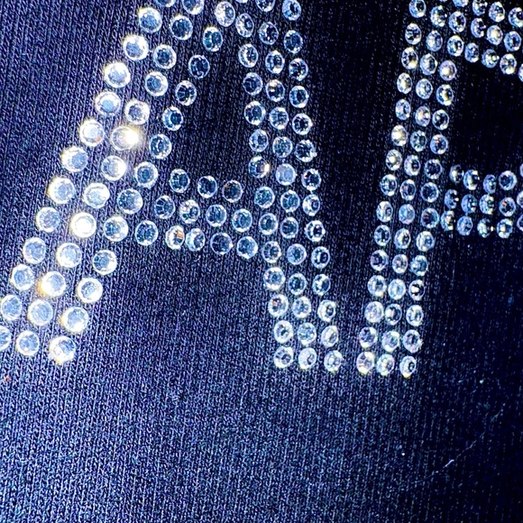 🤰Motherhood Maternity Black Rhinestone Tank - “Due in April” - size M *** NWT** - Picture 12 of 12